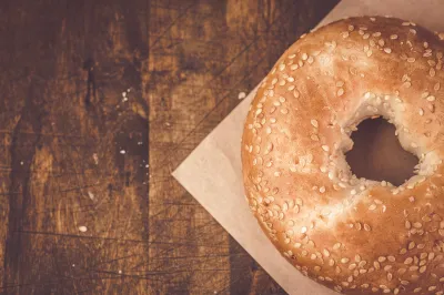 A bagel