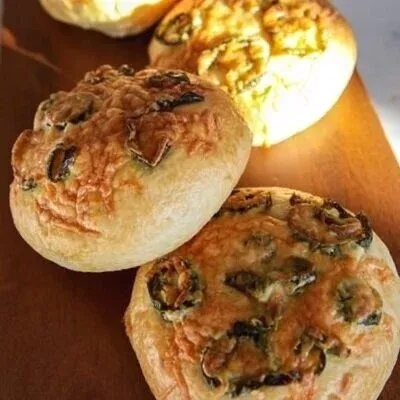 Asiago, close up