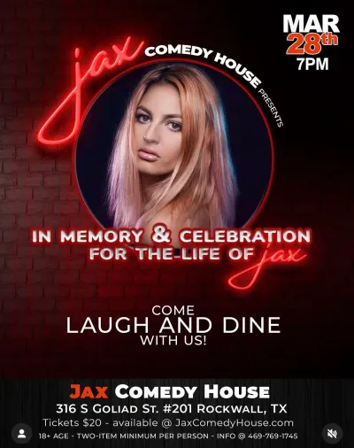 A comedy night at Jax