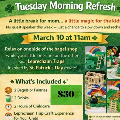 Tuesday morning refresh, for the little ones